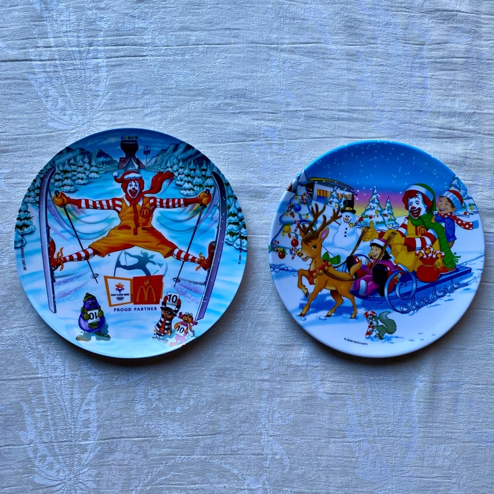 McDonald’s Vintage Plates